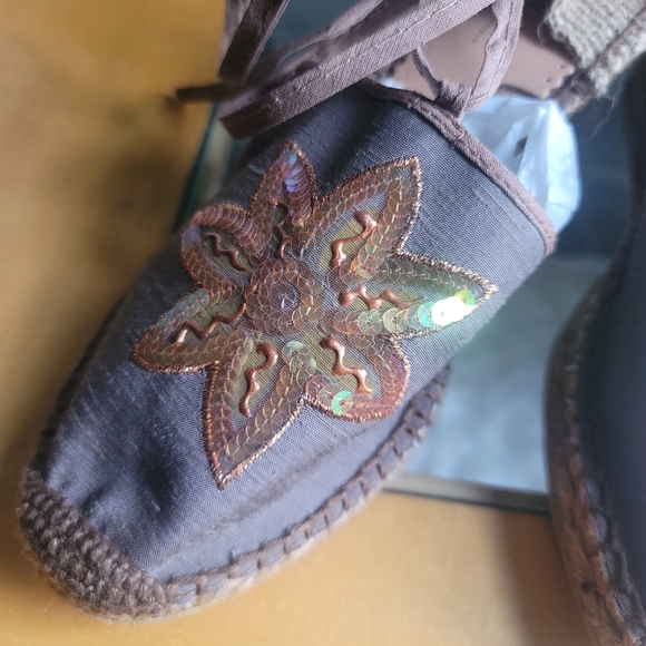 james oliver Jute Espadrille Wedges - Picture 11 of 11